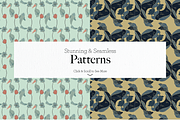 Fancy Pelican Collection, a Texture Illustration by DesignsByMissM (Thumbnail 3 of 4)