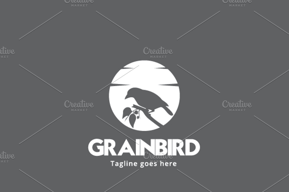 Grain Bird, a Branding & Logo Template by da_only_aan (Photo 2 of 2)
