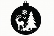 15 Christmas Laser Cut Ornament, a Graphic by hafijul (Thumbnail 9 of 12)