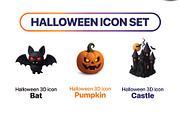 Halloween 3D Spooky icons set, an Icon by Iwanistic (Thumbnail 5 of 6)