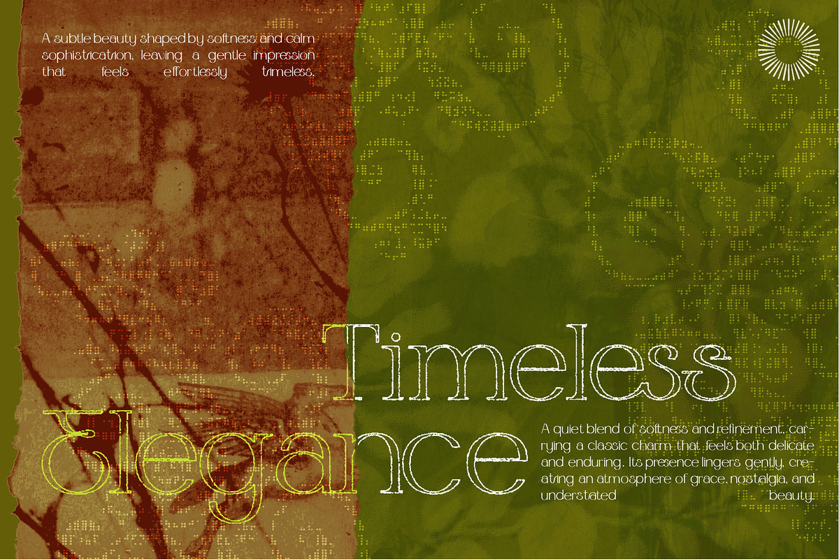 Earthlines - Organic Serif & Sans, a Serif Font by Setara Langit CreativeStd (Photo 2 of 13)