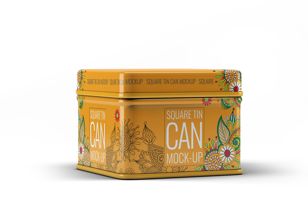 Tin Can Mock-Up, a Product Mockup by Xtrahive