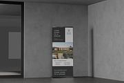 ROLL UP BANNER MOCKUP, an Advertising Mockup by safrizalstudio (Thumbnail 4 of 4)