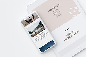 Aisling Squarespace Template