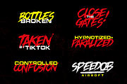 Lethal Craze - Horror Brush, a Font by The Branded Quotes (Thumbnail 5 of 7)