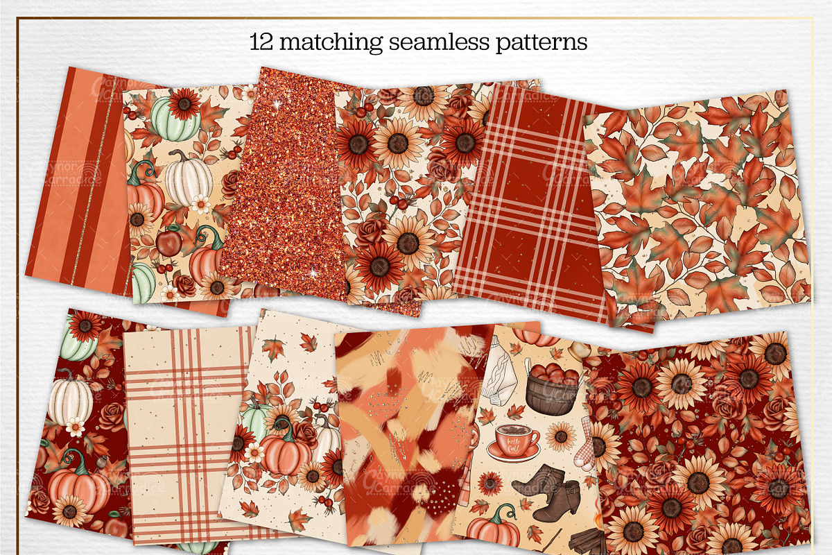 Autumn favorites bundle, an Illustration by Gaynor Carradice Designs (Photo 2 of 3)