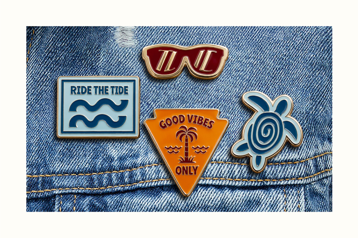 Retro Surf Badge Collection, an Object Graphic by cd-design.co (Photo 7 of 8)
