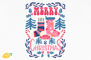 Boho Christmas SVG Bundle, a Seasonal Illustration by LemonDesign (Thumbnail 6 of 13)