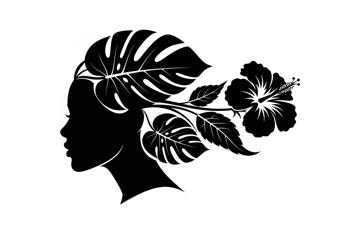 Floral Woman Face Silhouette Bundle, an Illustration by jahid234 (Photo 26 of 31)