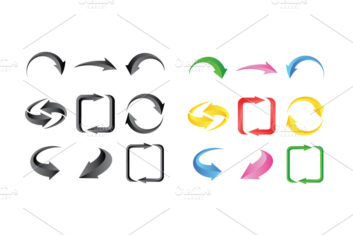 Arrows Icons Set Collections, an Icon by Vectorchoice (Photo 1 of 4)