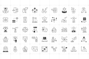 Machine Learning Icon Set, an Outline Icon by Prosymbols (Thumbnail 4 of 7)