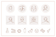 200+ Beauty icons, an Outline Icon by mayrum (Thumbnail 2 of 14)