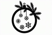 Christmas Ornament Laser Cut Bundle, a Graphic by Creativeshirt (Thumbnail 14 of 16)