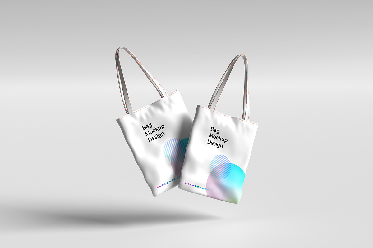 Shopping Bag Mockup, a Packaging Mockup by graphicstory (Photo 2 of 10)