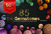 The Gemstone Bundle I 50% OFF, a Texture Graphic by Lola Store (Thumbnail 1 of 12)