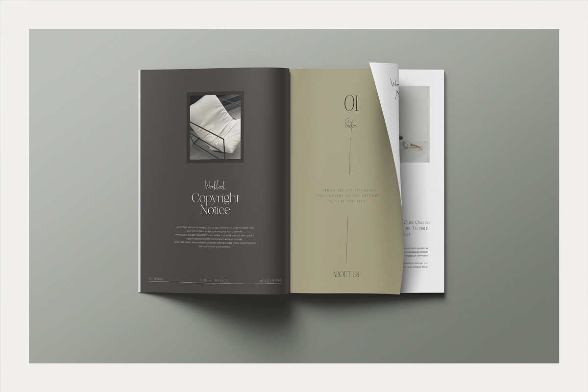 Course Workbook Template CANVA, a Magazine Template by creathrivestudio (Photo 9 of 17)