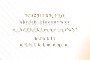 Golden Radiant - Modern Serif Font