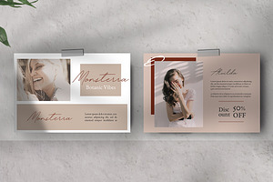 Neutral Postcard Templates