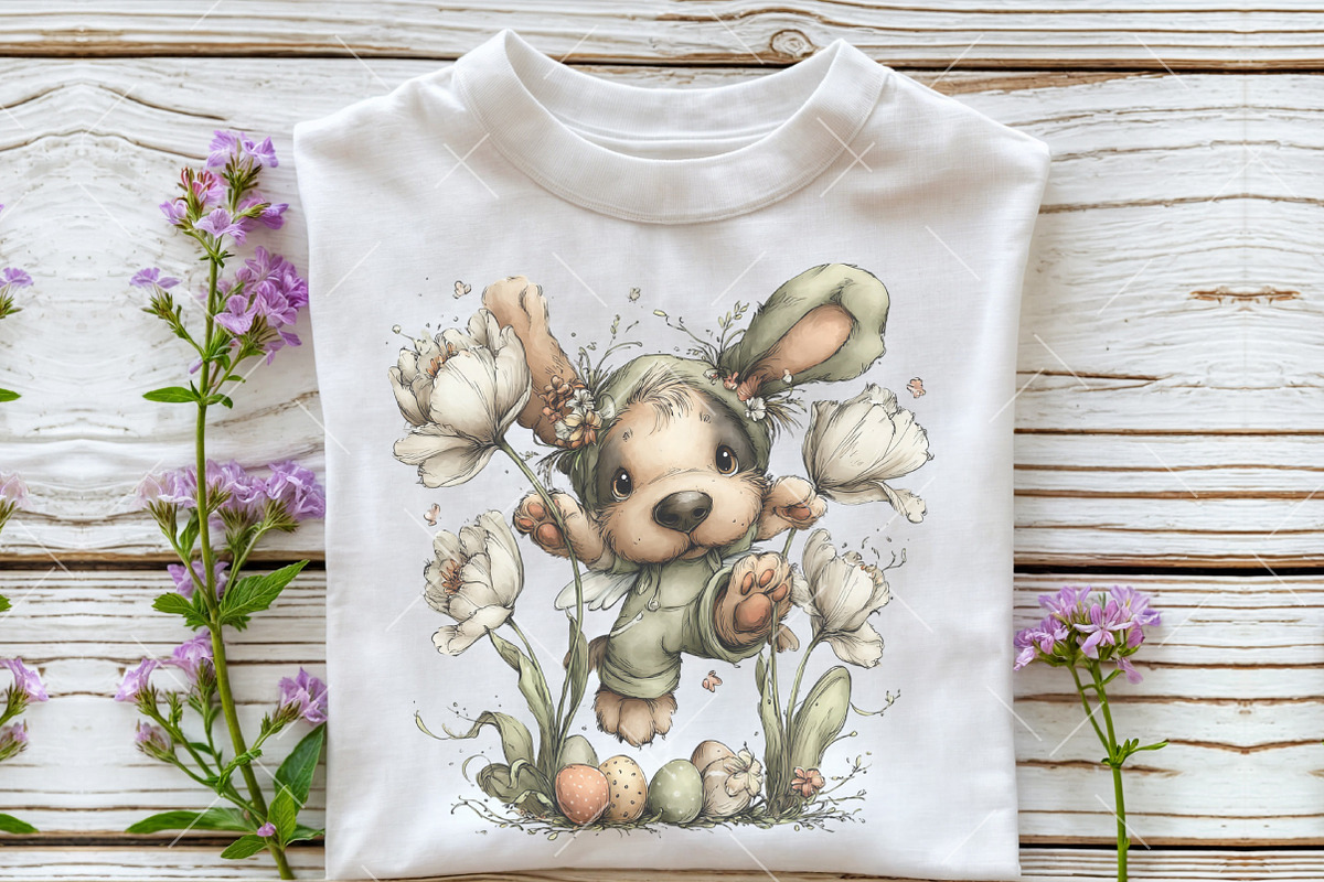 Whimsical Easter Clipart Bundle, an Illustration by OK Design (Photo 4 of 6)