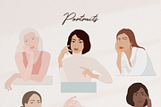 Female Portraits Creator Part 1, a Person Illustration by Irena Art (Thumbnail 12 of 15)