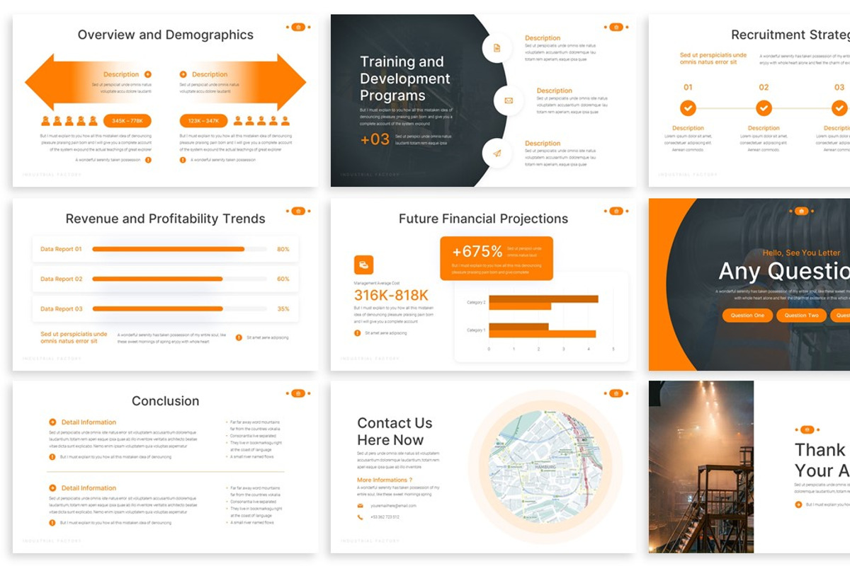 Industrium - Industry Powerpoint, a Presentation Template by SlideFactory (Photo 4 of 4)
