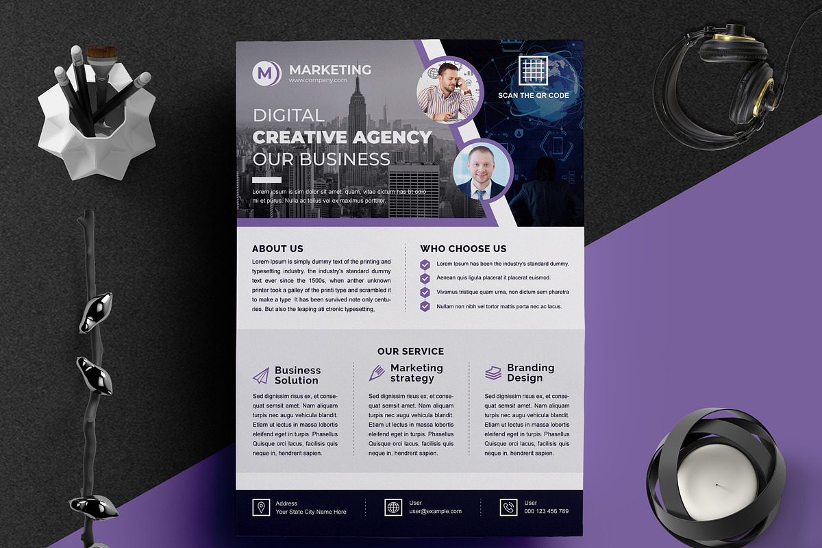 Flyer Design Modern Layout