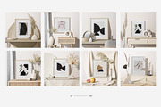 Frame mockup creator - part 1, a Print Template by Creatoom (Thumbnail 2 of 17)