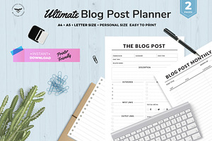 Ultimate Blog Post Planner