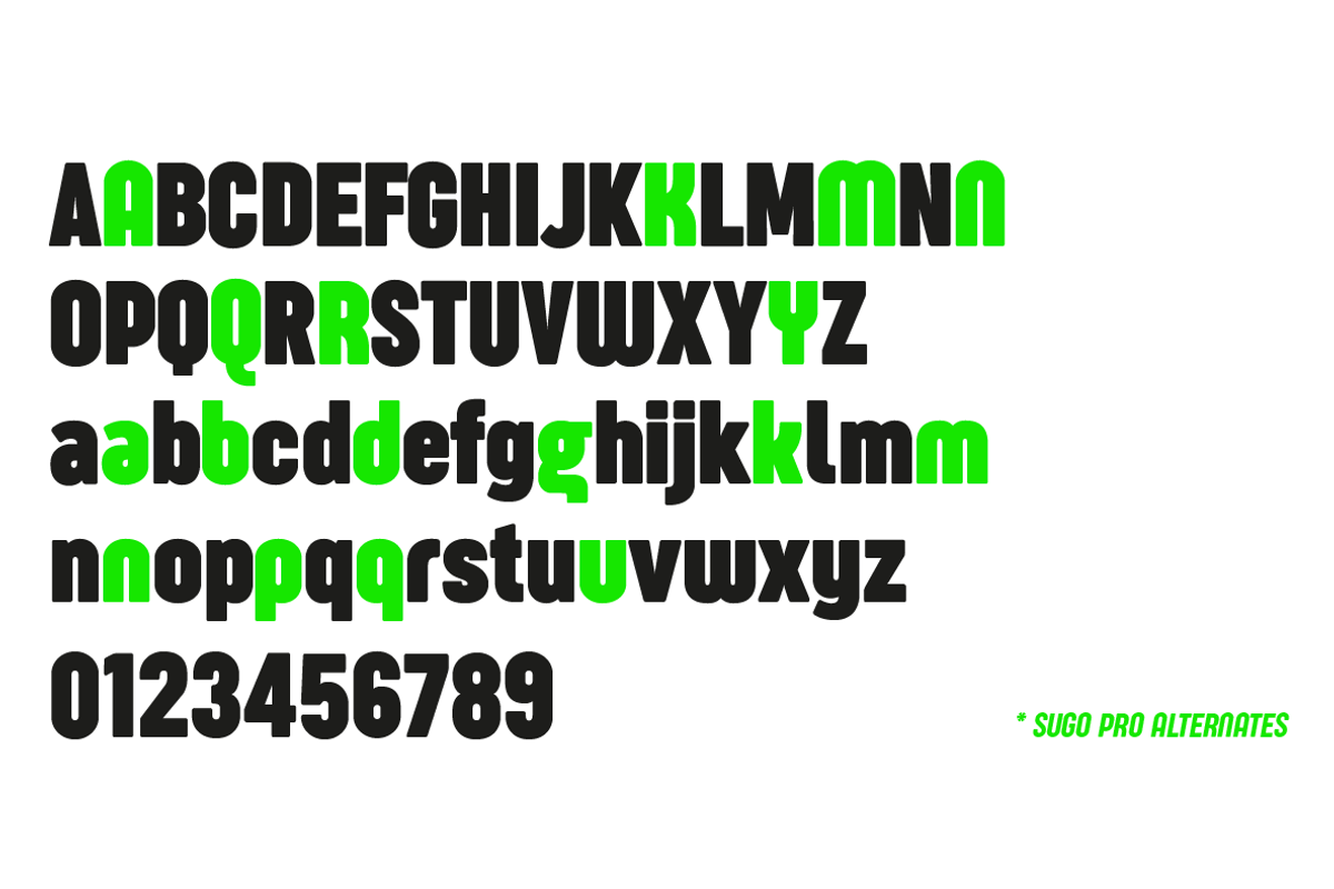 Sugo Pro - 20 fonts, a Sans Serif Font by Zetafonts (Photo 15 of 15)