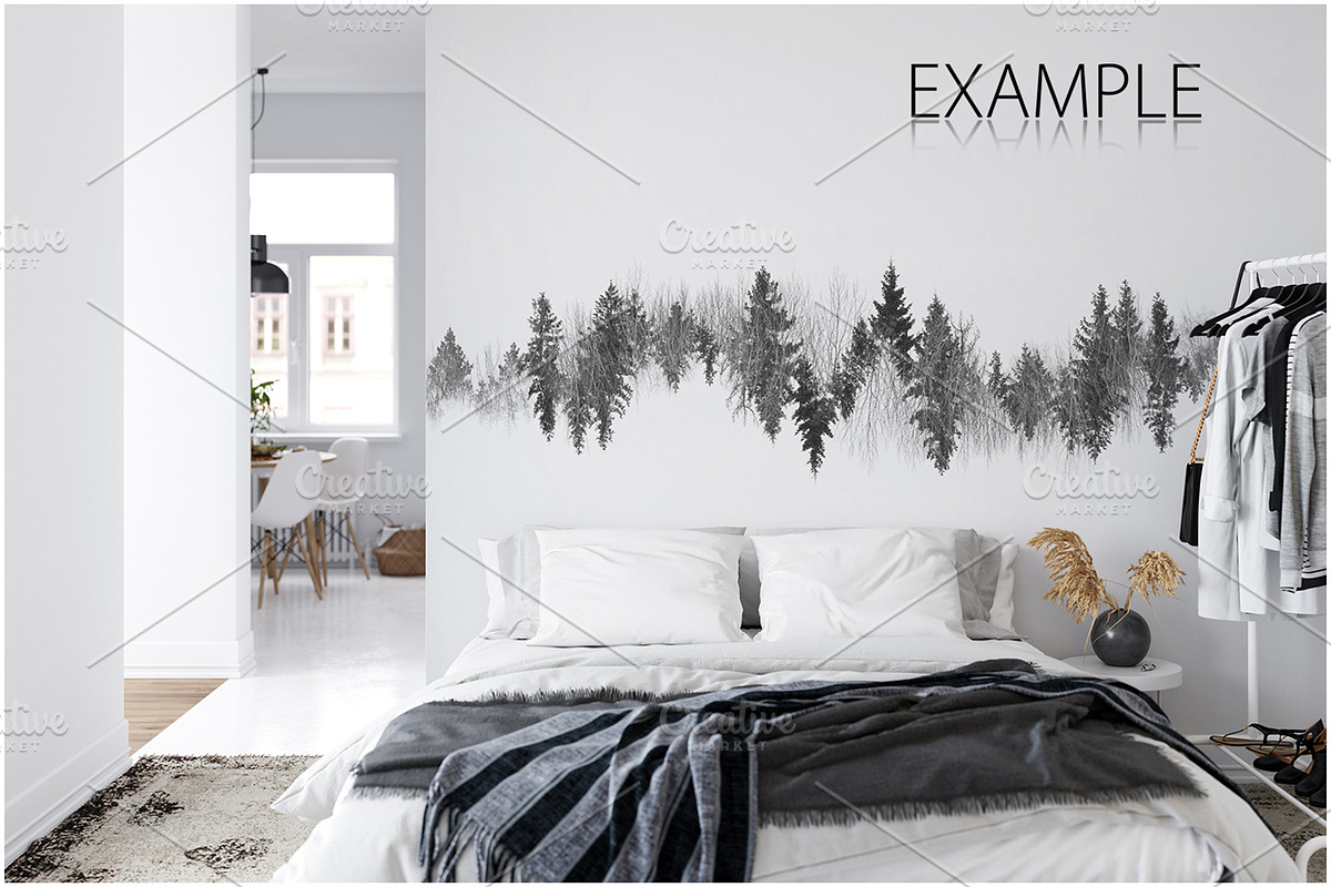 Frames & Walls Scandinavian Bundle-4, a Household Mockup by Yuri-U (Photo 15 of 38)