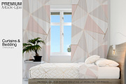 Bed Linens Bundle - 30 Mockups, an Apparel Mockup by mock-ups (Thumbnail 20 of 35)