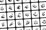 Animated Business Growth Icons, an Outline Icon by Prosymbols (Thumbnail 3 of 5)