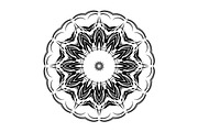 Modern Black and White Mandala Pack, a Decorative Illustration by NJ Himel (Thumbnail 45 of 101)