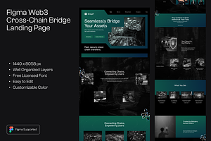 Figma Web3 Landing Page