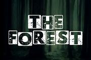 Bloody Square Destroy Font, a Blackletter Font by Fourteen Letter (Thumbnail 2 of 8)