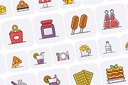 Food and Drinks Icons, a Duotone Icon by Brickclay (Thumbnail 5 of 9)