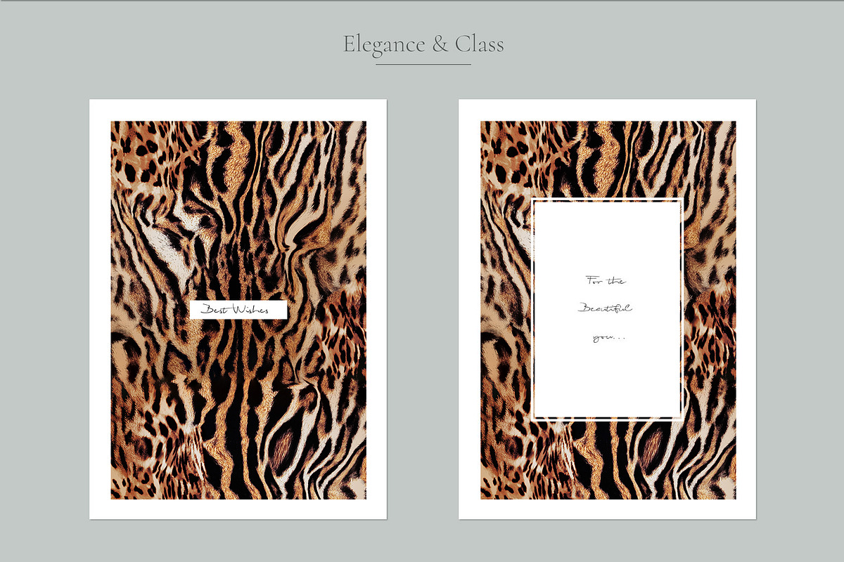 Tiger and Leopard, a Pattern Graphic by Luiz da Rolt Grathwohl (Photo 6 of 10)