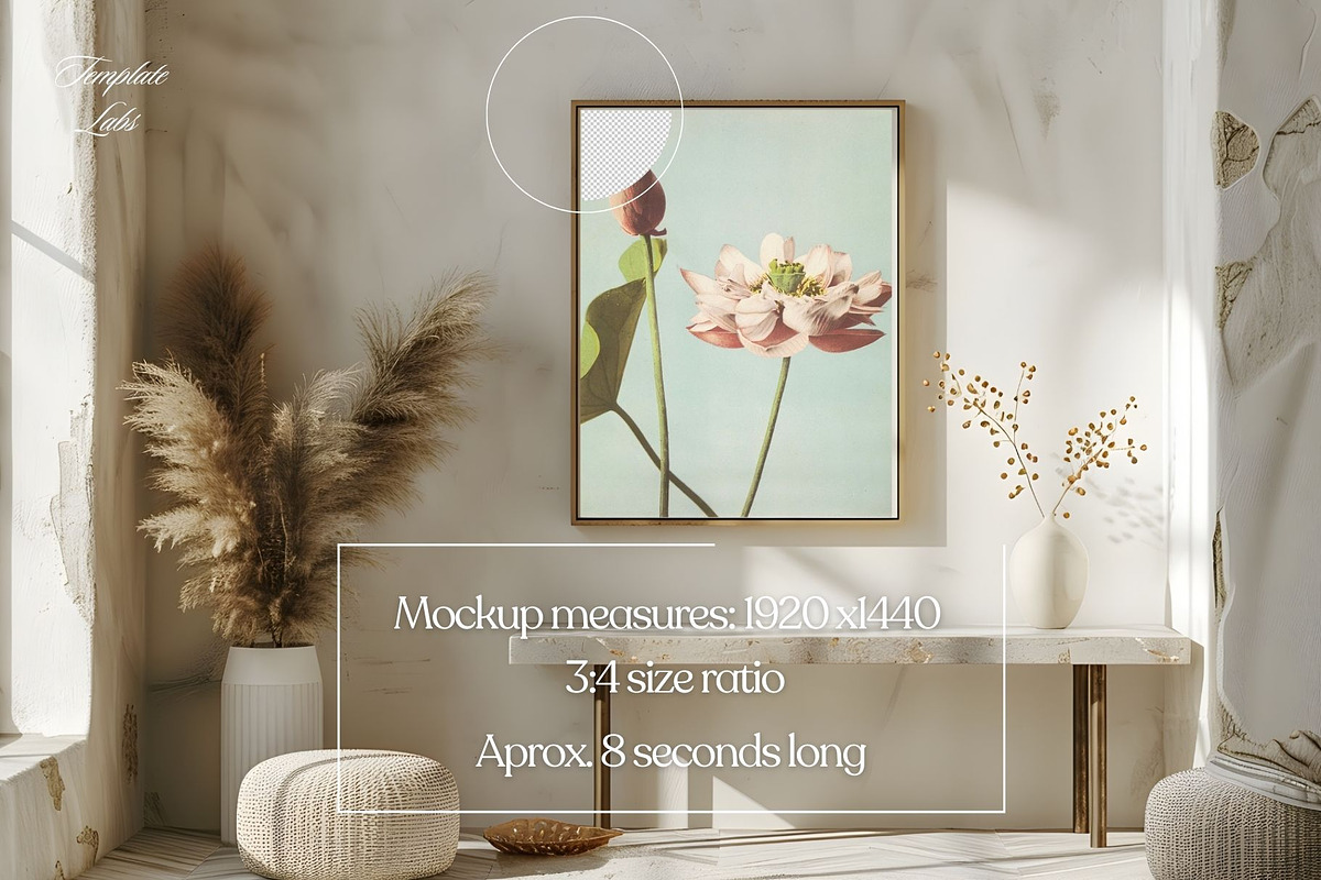 Video Frame Mockup, a Household Mockup by Templatelabsdesign (Photo 5 of 8)