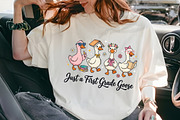 Just a First Grade Goose PNG, a Seasonal Illustration by Rose Art (Thumbnail 7 of 7)