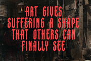 Monastic Font, a Blackletter Font by Handmadefont (Thumbnail 7 of 11)