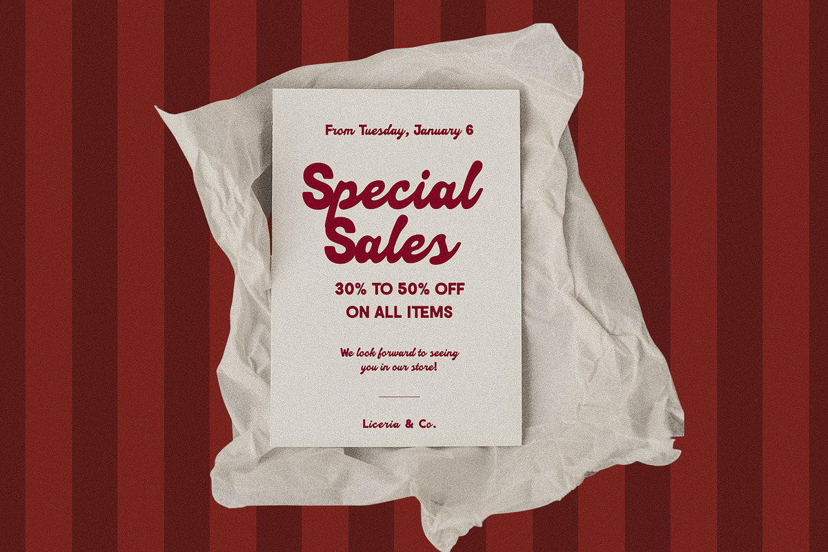 Grande Magical Charming Retro, a Sans Serif Font by Heinzel Std (Photo 9 of 14)