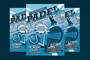Padel Tournament Flyer, a Flyer Template by Muhamad Iqbal hidayat (Thumbnail 1 of 4)