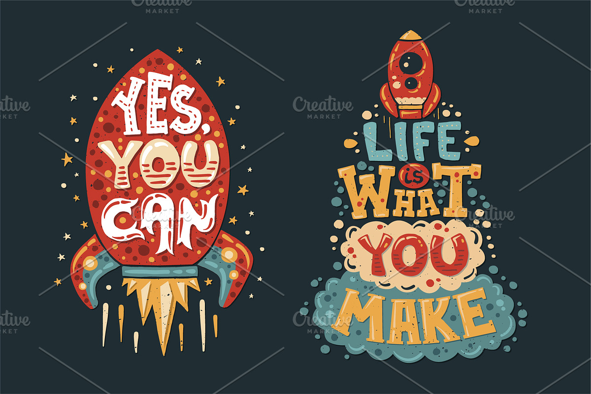Hand Drawn Vintage Quotations Bundle, a Decorative Illustration by Boyko Pictures (Photo 7 of 15)