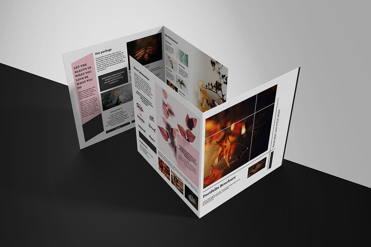 Multipurpose Portfolio Brochure, a Brochure Template by Template Shop (Photo 1 of 6)