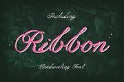 Ribbon Luxury, a Sans Serif Font by N Nakorn Creative (Thumbnail 1 of 6)