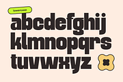 Quinia Retro - Boldextrude Food Font, a Sans Serif Font by Nirmana Visual (Thumbnail 5 of 15)