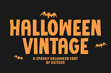 Halloween Vintage - Spooky Font