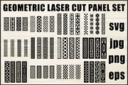 Geometric Pattern Panel Set, an Object Graphic by abu67222 (Thumbnail 1 of 13)