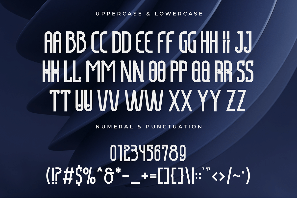 Rocforce - Modern Display Font, a Handwritten Font by overlaytemplates (Photo 4 of 5)