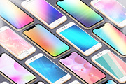 3D iPhone Presentation Mock-Up 04, an iPhone Mockup by Graphicsworld125 (Thumbnail 5 of 9)